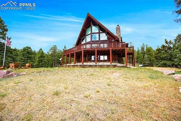 35.28 Acres of Agricultural Land with Home for Sale in Woodland Park, Colorado