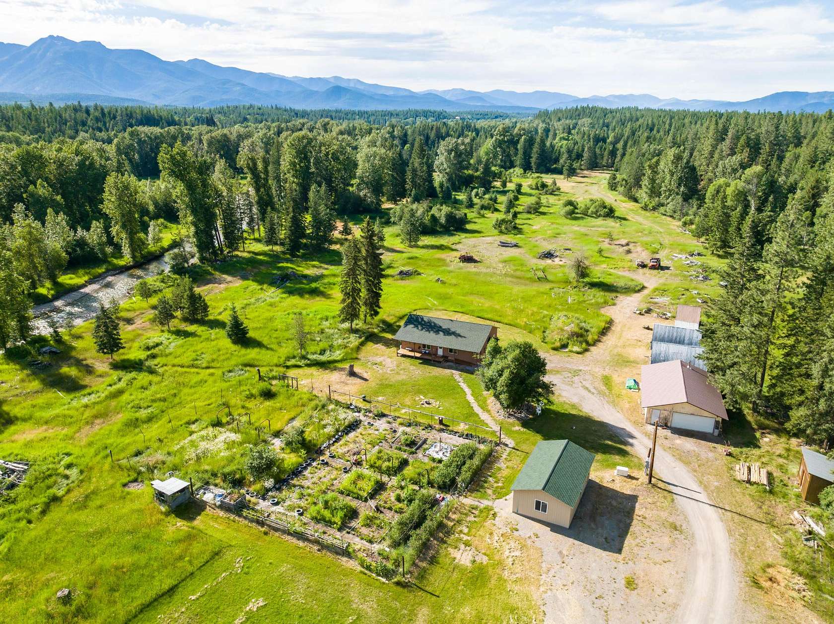 35.73 Acres of Land with Home for Sale in Libby, Montana