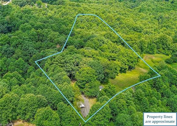 3.8 Acres of Residential Land with Home for Sale in North Wilkesboro, North Carolina