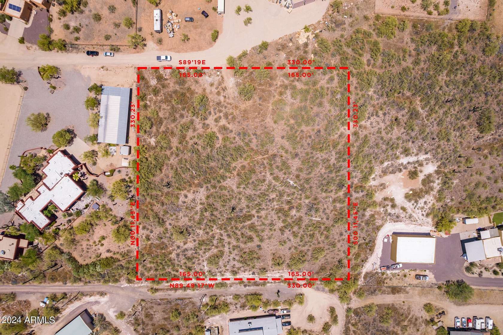2.5 Acres of Residential Land for Sale in New River, Arizona