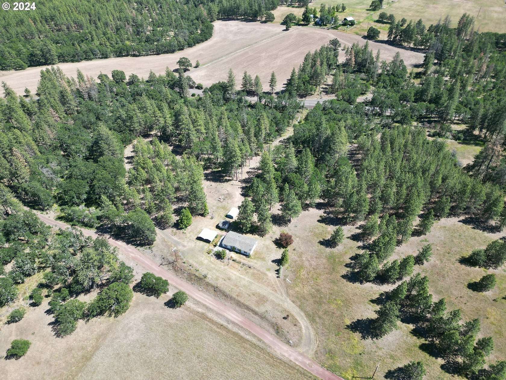20.24 Acres of Land with Home for Sale in Goldendale, Washington