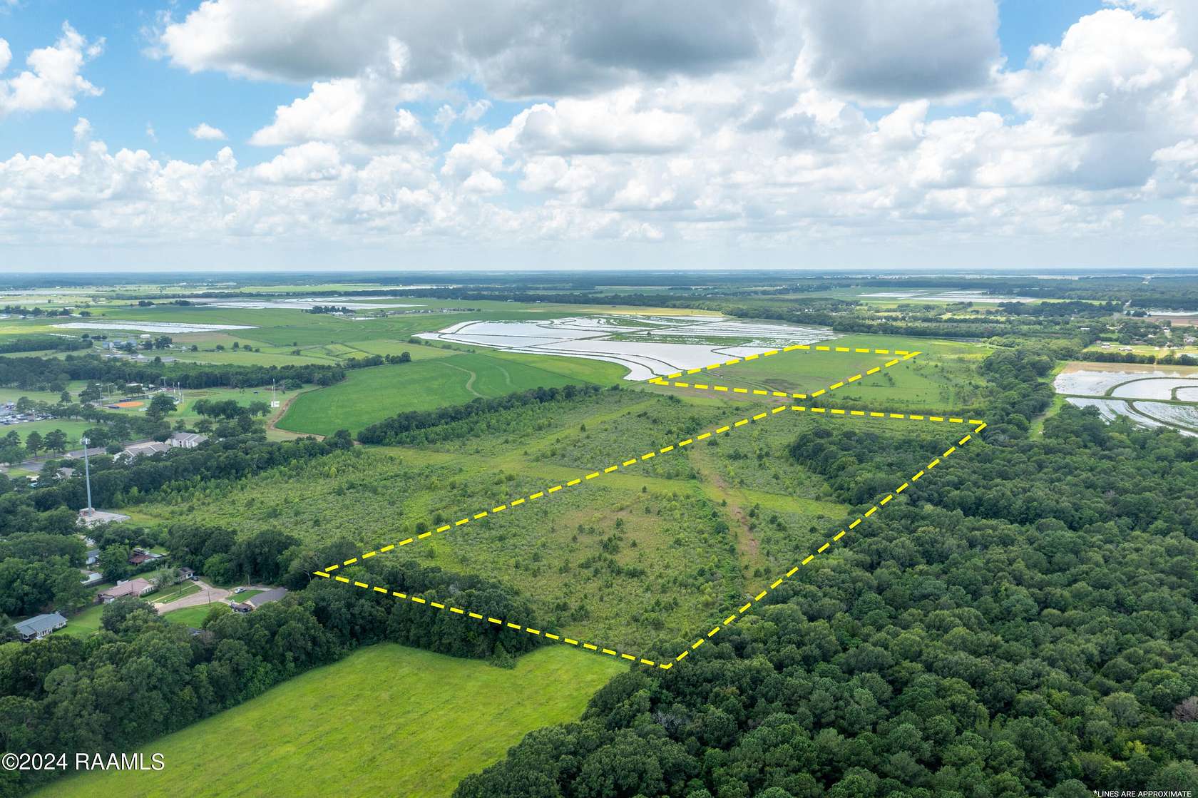 59.46 Acres of Land for Sale in Eunice, Louisiana