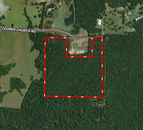 34.3 Acres of Recreational Land & Farm for Sale in Leesville, Louisiana