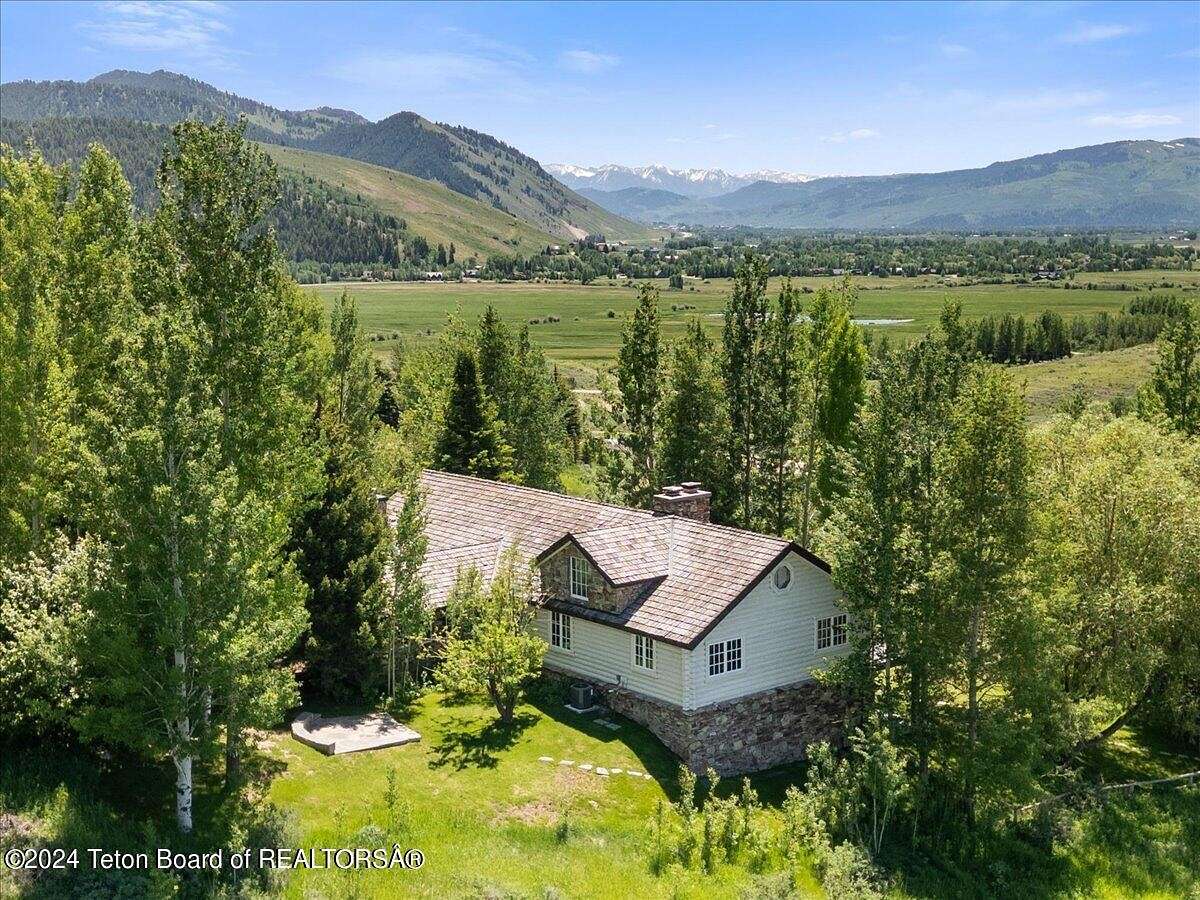 4.12 Acres of Residential Land with Home for Sale in Jackson, Wyoming