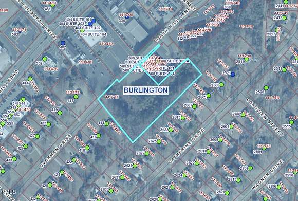 3.31 Acres of Land for Sale in Burlington, North Carolina