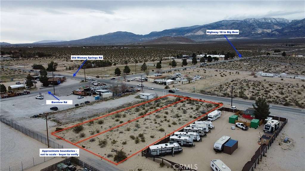 1.061 Acres of Commercial Land for Sale in Lucerne Valley, California