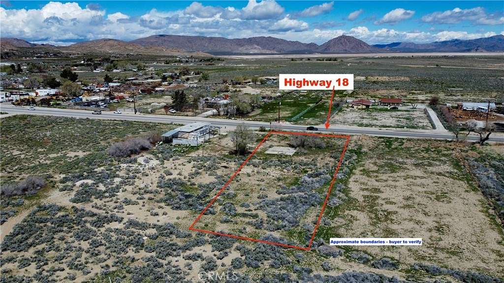 0.808 Acres of Commercial Land for Sale in Lucerne Valley, California