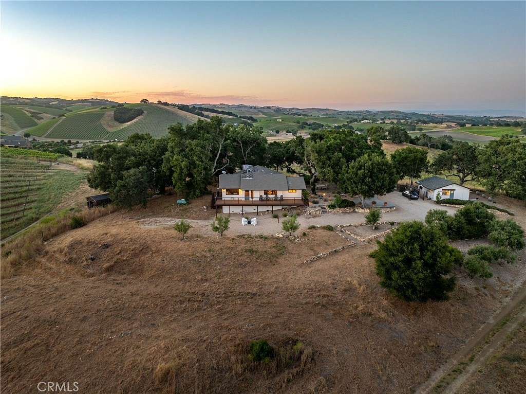 23.76 Acres of Agricultural Land with Home for Sale in Templeton, California
