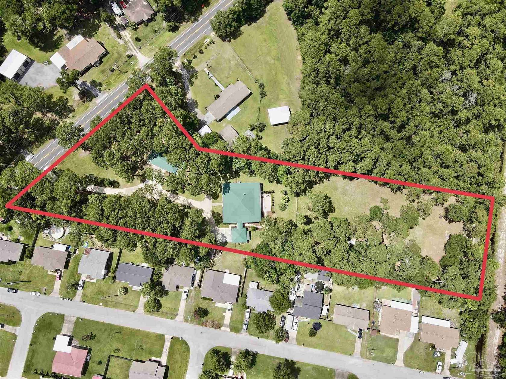 3.03 Acres of Residential Land with Home for Sale in Pensacola, Florida