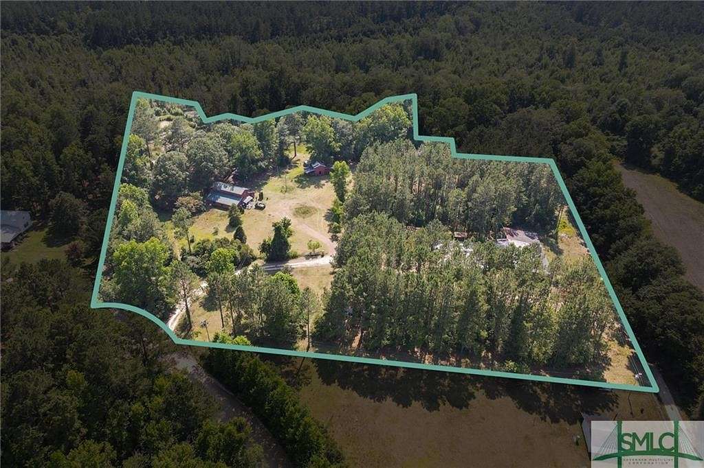 8.01 Acres of Land with Home for Sale in Brooklet, Georgia