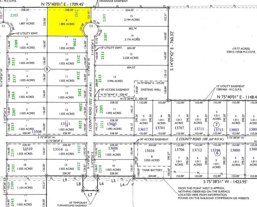 1.8 Acres of Residential Land for Sale in Midland, Texas