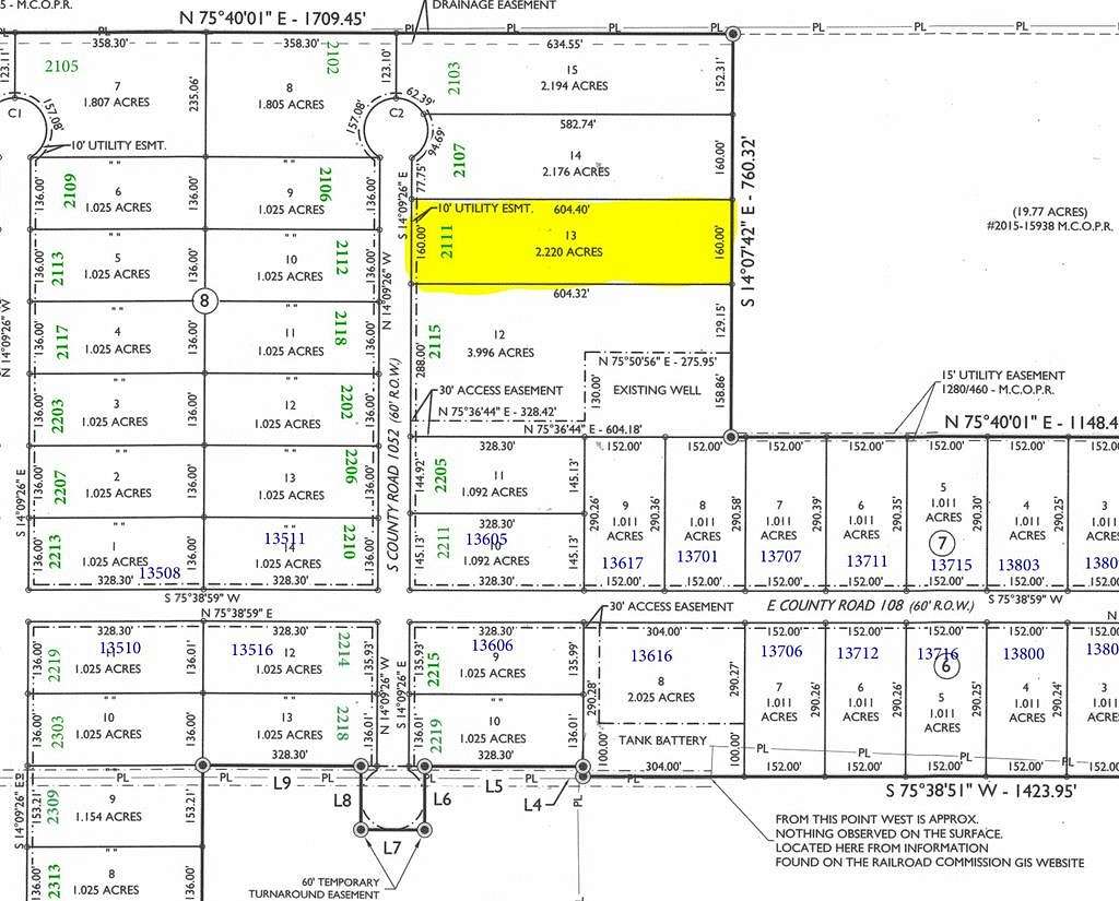 2.22 Acres of Residential Land for Sale in Midland, Texas