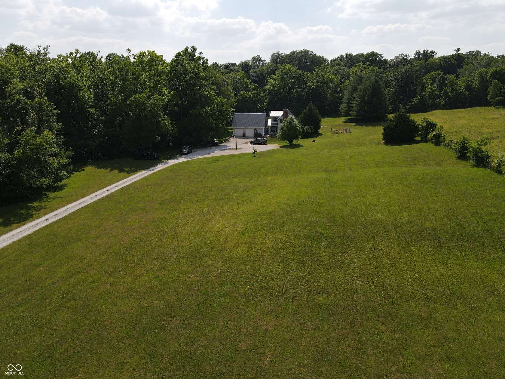 7.05 Acres of Residential Land with Home for Sale in Greencastle, Indiana