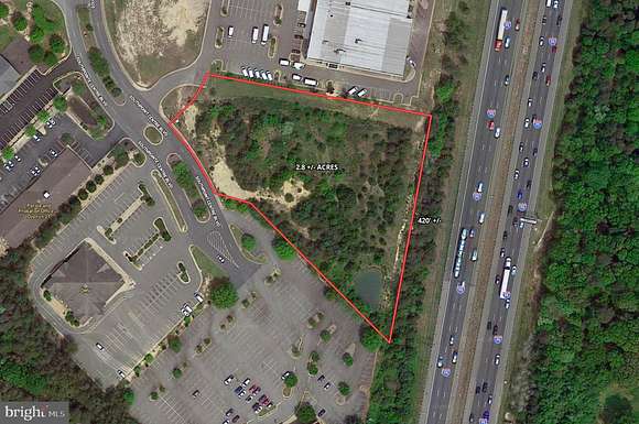 2.8 Acres of Commercial Land for Auction in Fredericksburg, Virginia