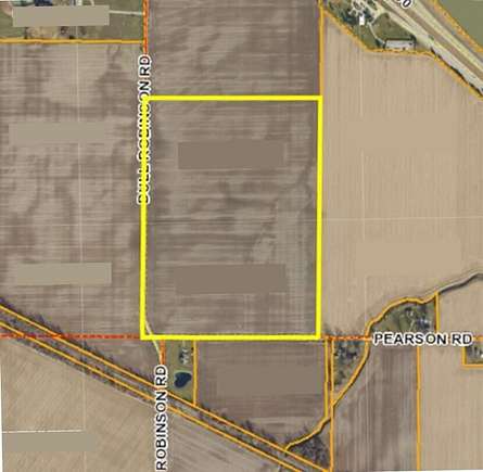 54.87 Acres of Agricultural Land for Sale in Convoy, Ohio