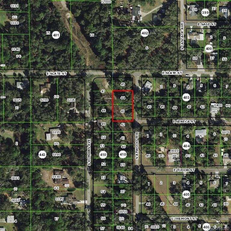 0.22 Acres of Residential Land for Sale in Inverness, Florida