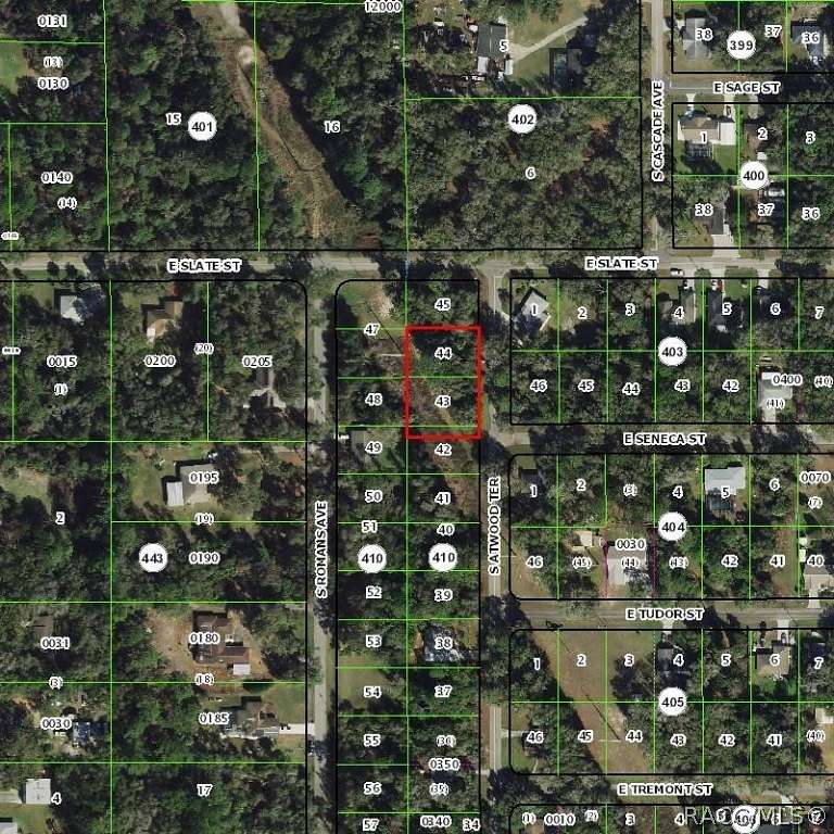 0.22 Acres of Residential Land for Sale in Inverness, Florida