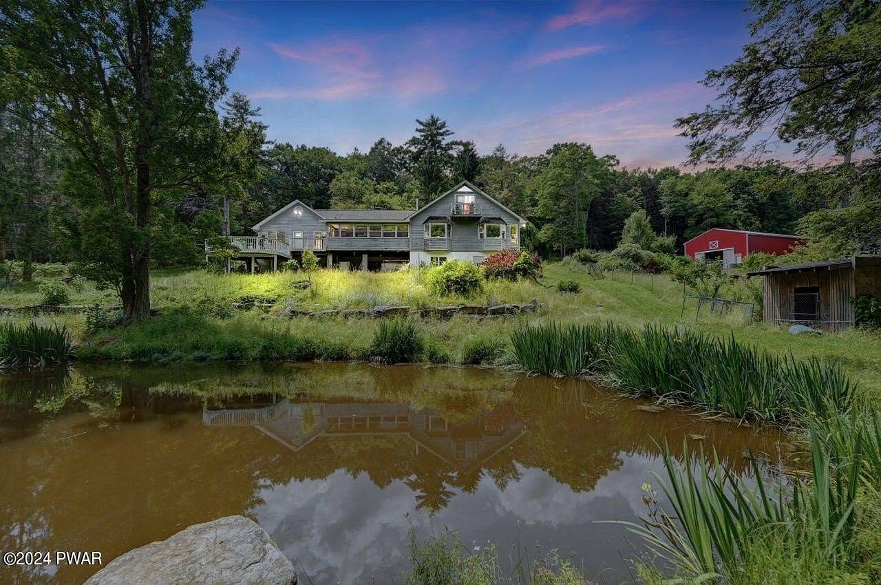 24 Acres of Agricultural Land with Home for Sale in Hawley, Pennsylvania