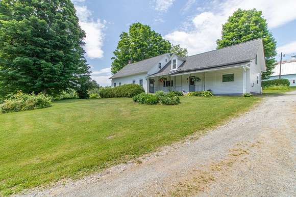 11.6 Acres of Land with Home for Sale in Irasburg, Vermont