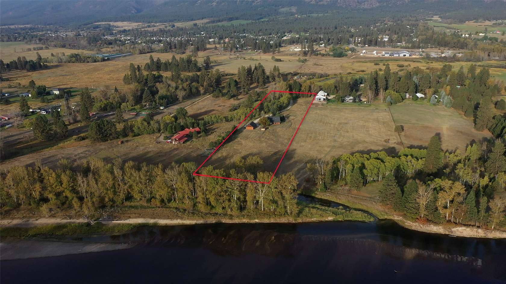 5.96 Acres of Residential Land with Home for Sale in Florence, Montana