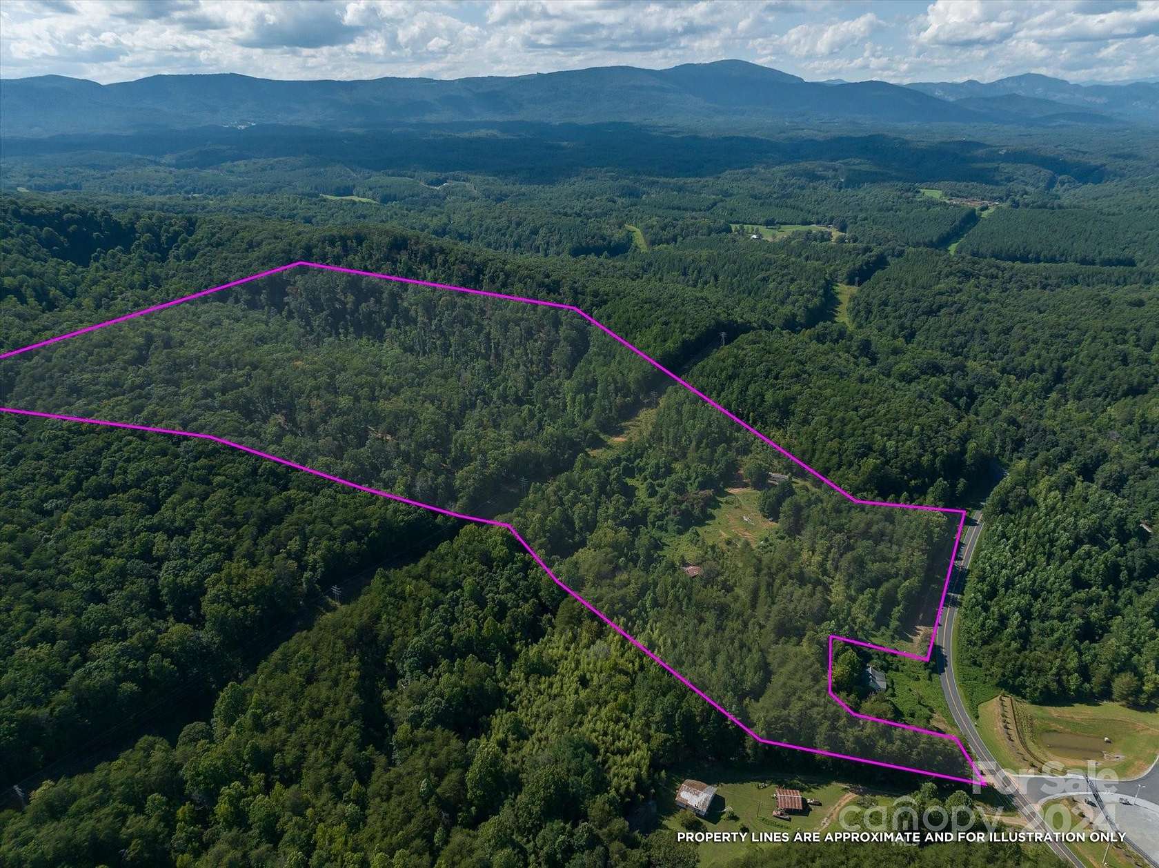 10.5 Acres of Land for Sale in Mill Spring, North Carolina