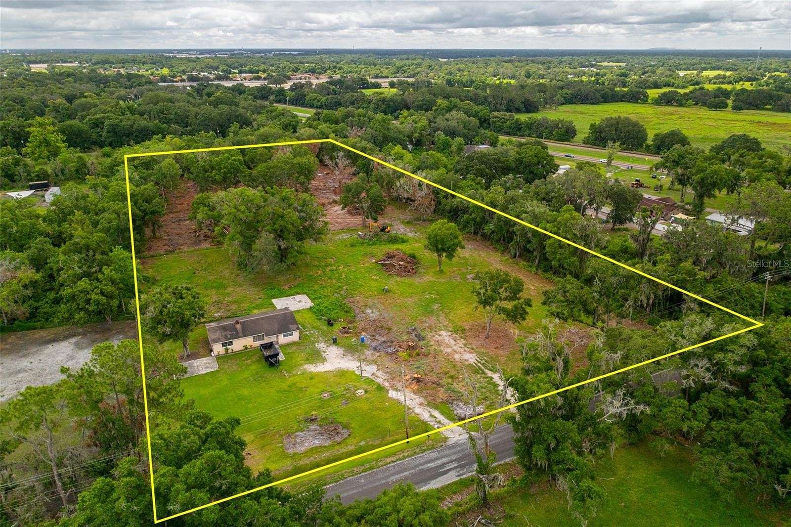 4.23 Acres of Residential Land with Home for Sale in Dover, Florida