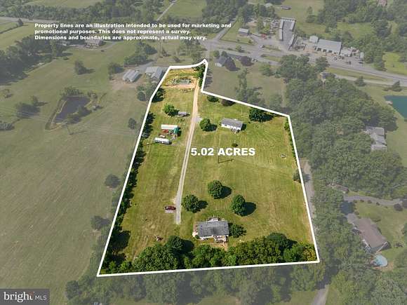 5.02 Acres of Residential Land with Home for Sale in Gore, Virginia