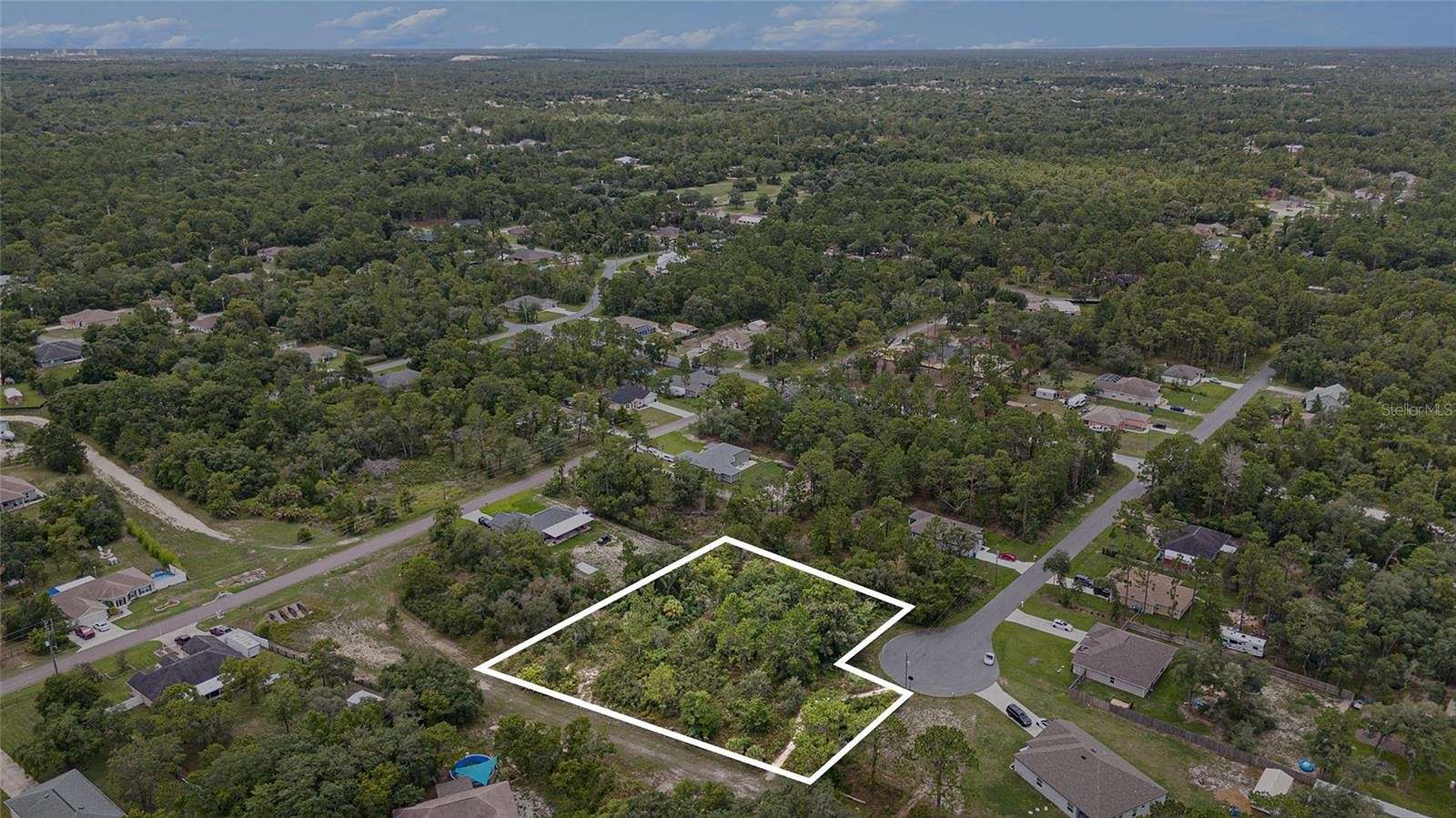 0.84 Acres of Residential Land for Sale in Weeki Wachee, Florida