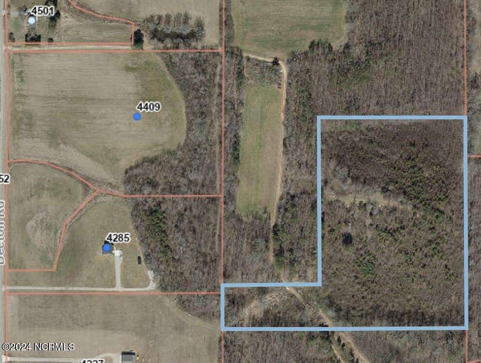 14.92 Acres of Land for Sale in Castalia, North Carolina