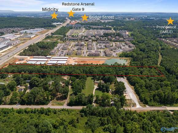 9.01 Acres of Commercial Land for Sale in Huntsville, Alabama