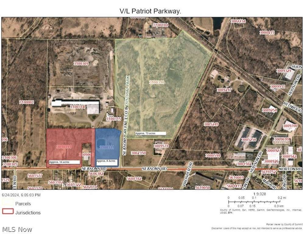 97 Acres of Land for Sale in Hudson, Ohio