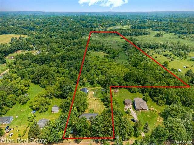 35.77 Acres of Land with Home for Sale in Ortonville, Michigan