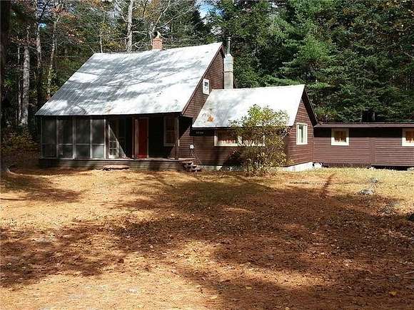 27 Acres of Recreational Land with Home for Sale in Madrid, Maine