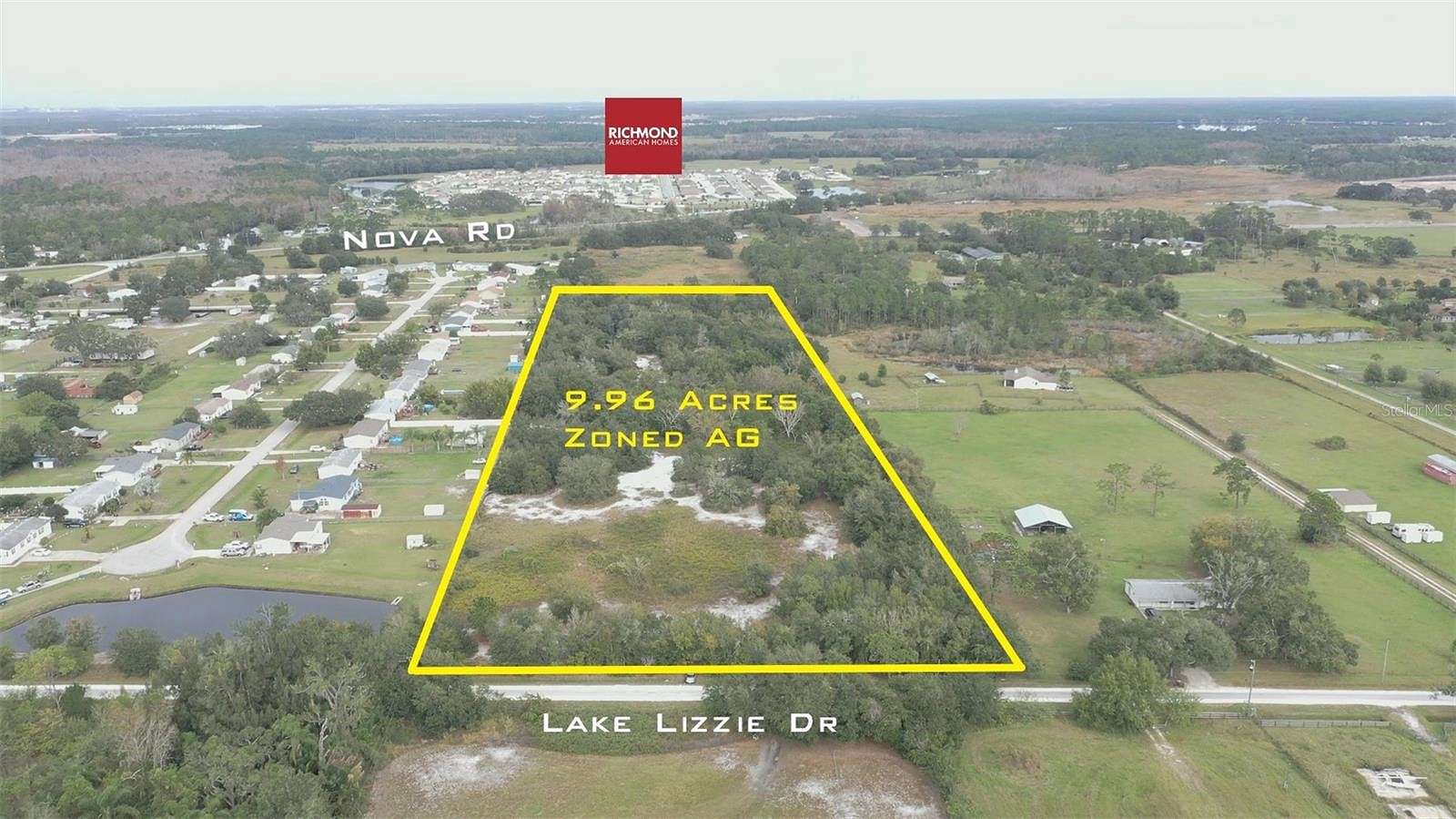 9.96 Acres of Residential Land for Sale in St. Cloud, Florida