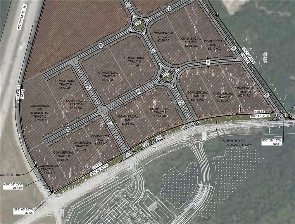 2.47 Acres of Mixed-Use Land for Sale in Brunswick, Georgia