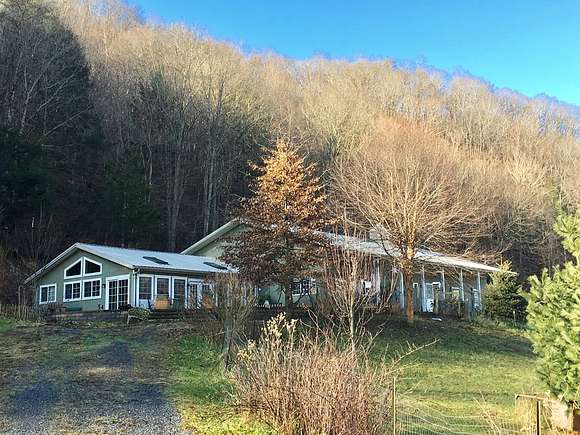 34.64 Acres of Land with Home for Sale in Lindside, West Virginia