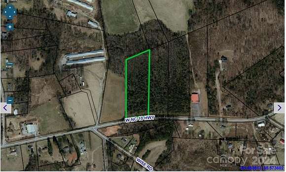 5.73 Acres of Land for Sale in Vale, North Carolina