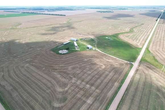 460 Acres of Agricultural Land for Sale in McPherson, Kansas