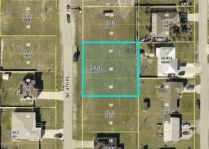 0.344 Acres of Residential Land for Sale in Cape Coral, Florida