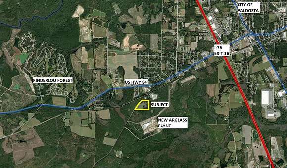 23.07 Acres of Improved Commercial Land for Sale in Valdosta, Georgia