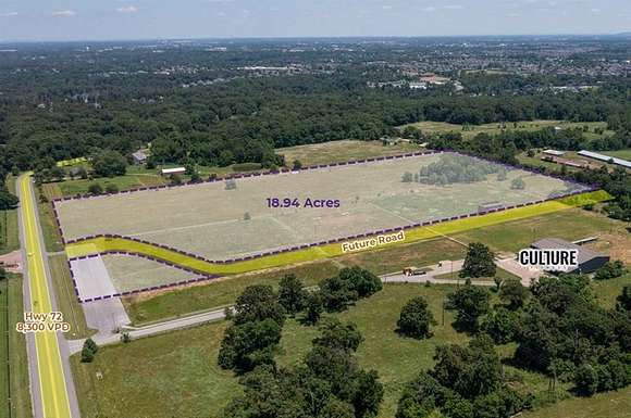 18.94 Acres of Land for Sale in Centerton, Arkansas