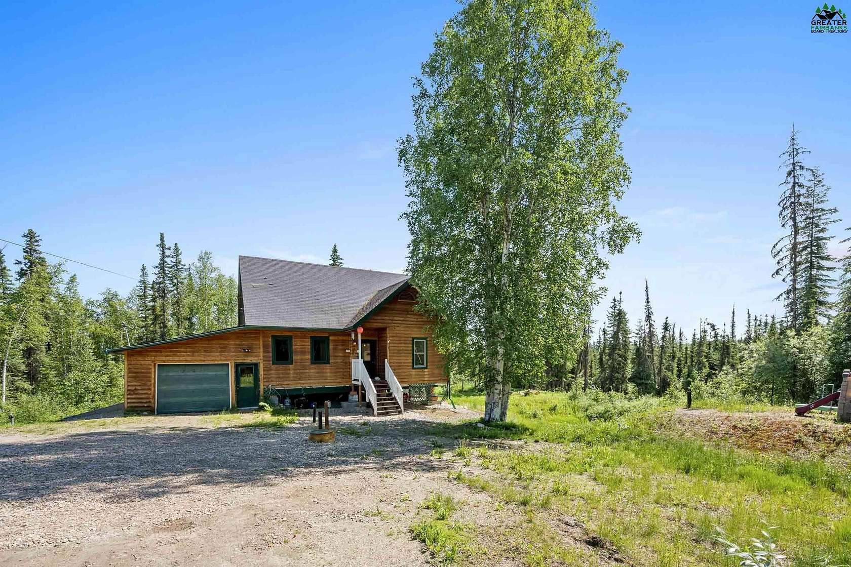 4.5 Acres of Residential Land with Home for Sale in Fairbanks, Alaska