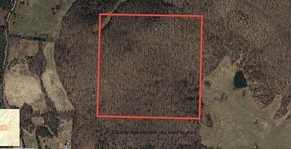 40 Acres of Recreational Land & Farm for Sale in Oxley, Arkansas