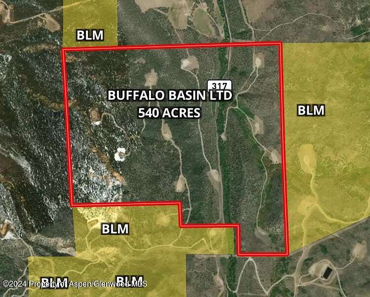 540 Acres of Recreational Land for Sale in Rifle, Colorado