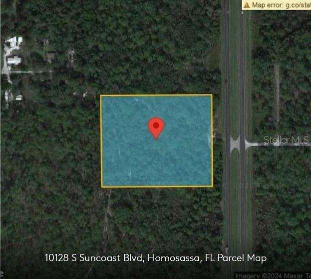 7.01 Acres of Land for Sale in Homosassa, Florida