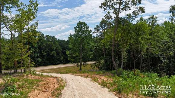 33.69 Acres of Recreational Land for Sale in Waterford, Mississippi