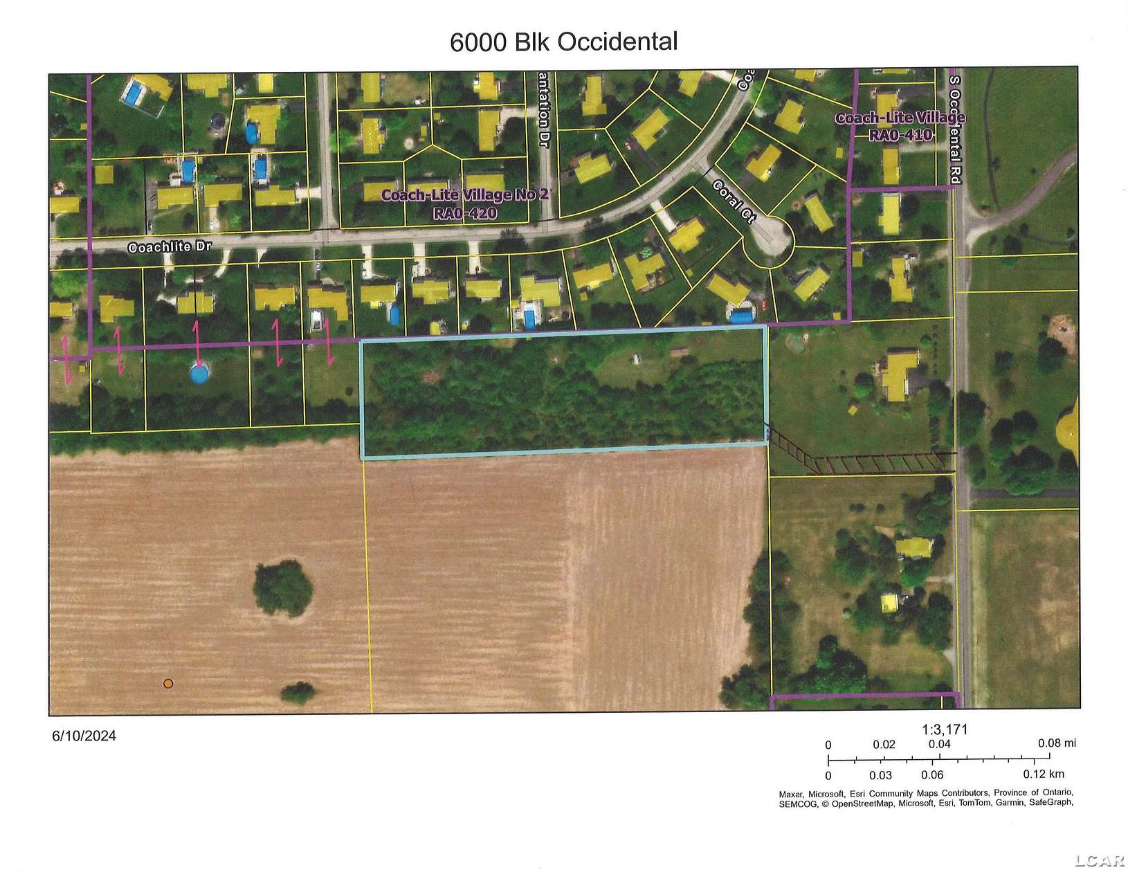 4 Acres of Residential Land for Sale in Tecumseh, Michigan