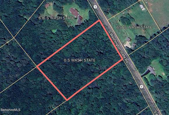 4.04 Acres of Residential Land for Sale in Washington, Massachusetts