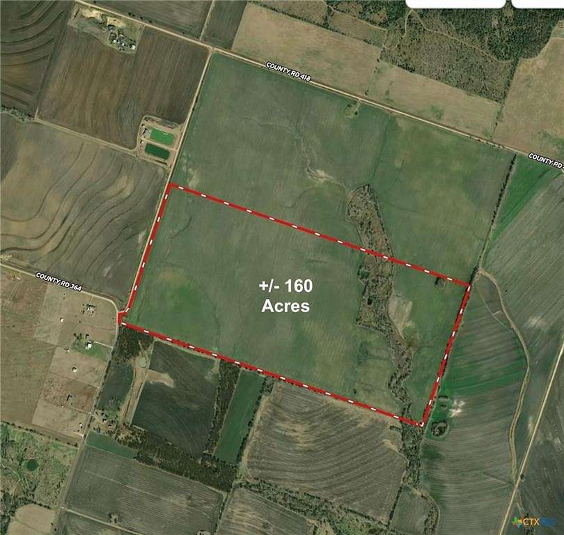 160 Acres of Agricultural Land for Sale in Thorndale, Texas