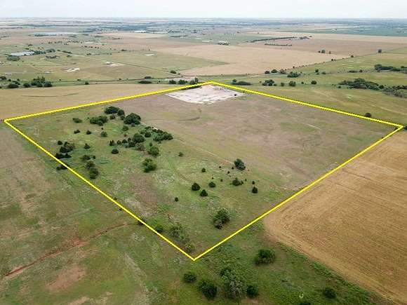 40 Acres of Agricultural Land for Sale in Fairmont, Oklahoma